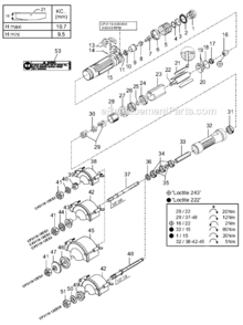 Part Location Diagram of 666.142 Chicago Pneumatic Spacer